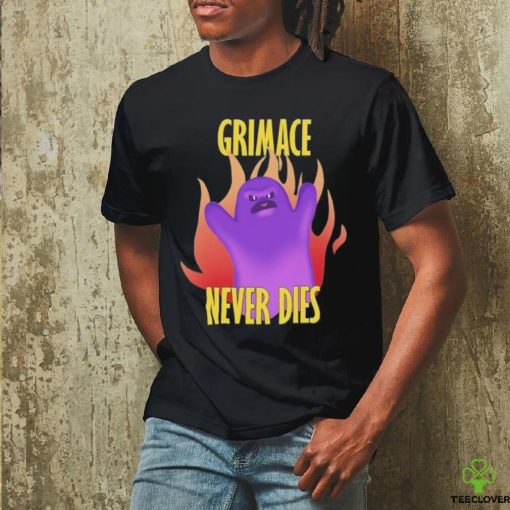 Official Official New York Mets Grimace Never Dies Shirt