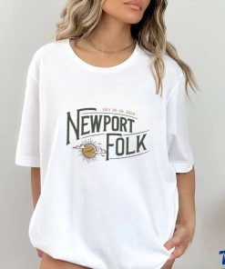 Official Official Newport Folk 2024 Official July 26 28 T Shirt