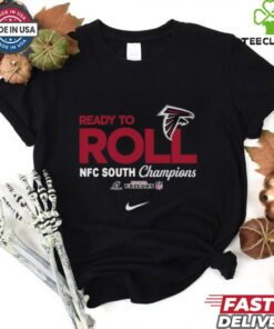 Official Nike Ready To Roll Atlanta Football T Shirt