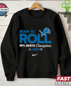 Official Nike Ready To Roll Detroit Football T Shirt