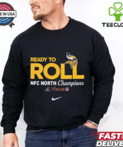 Official Nike Ready to Roll Minnesota Football T-Shirt featuring a dynamic design with the Minnesota Golden Gophers branding, perfect for fans showing their support and excitement for the team.