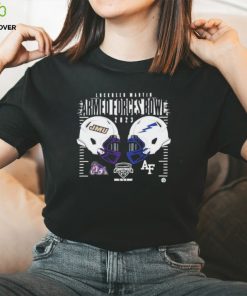 Official Official Official College Football Bowl Games 2023 Armed Forces Bowl James Madison Dukes vs Air Force Falcons Helmet Shirt
