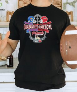 Official Official Official Guaranteed Rate Bowl Game 2023 UNLV Rebels vs. Kansas Jayhawks Shirt