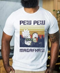 Official Official Rick And Morty Pew Pew Madafakas Vintage Shirt