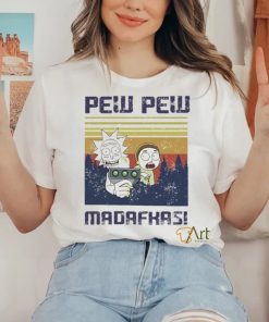 Official Official Rick And Morty Pew Pew Madafakas Vintage Shirt 3 Official Official Rick And Morty Pew Pew Madafakas Vintage Shirt