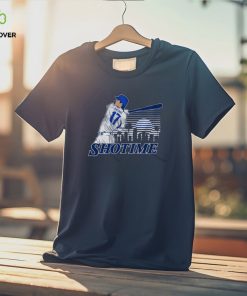 Official Official Shohei Ohtani Shotime Skyline Los Angeles Dodgers Shirt