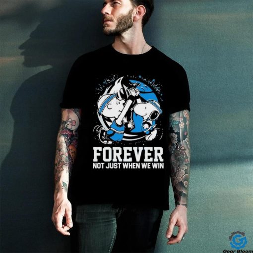 Official Official Snoopy And Charlie Brown Dallas Mavericks Forever Not Just When We Win Shirt