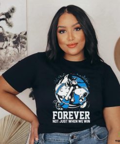 Official Official Snoopy And Charlie Brown Dallas Mavericks Forever Not Just When We Win Shirt