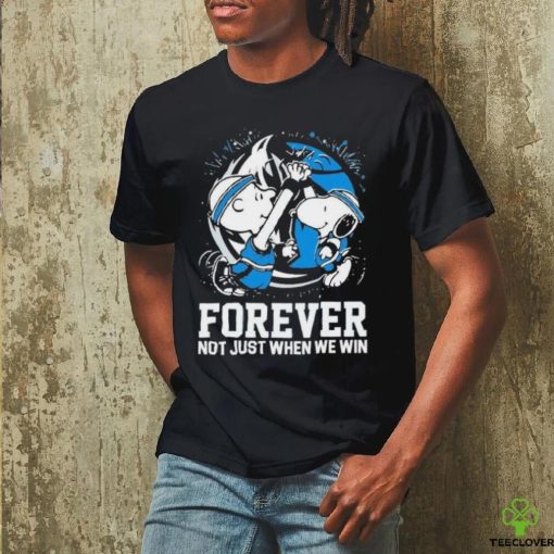 Official Official Snoopy And Charlie Brown Dallas Mavericks Forever Not Just When We Win Shirt