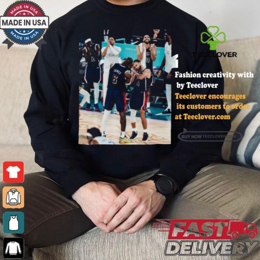 Official Official Steph Curry, Lebron James Night Night Olympic Paris 2024 Shirt