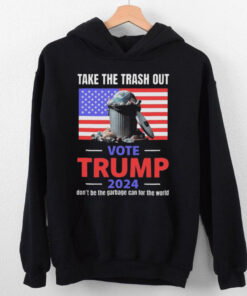Official Official Take the trash out vote Trump 2024 don’t be the garbage truck can for the world T shirt