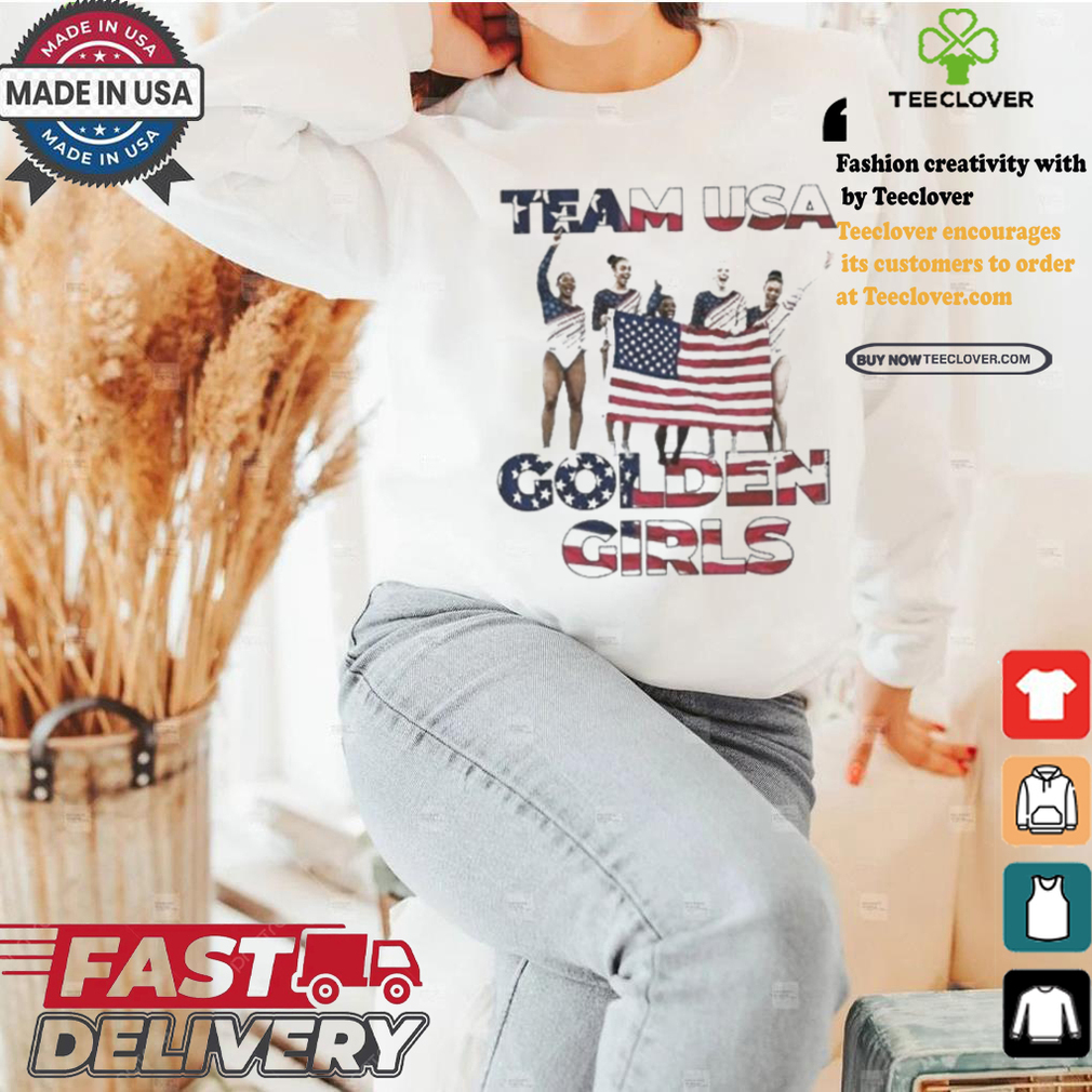 Official Official Team USA Golden Girls USA Flag 2024 Shirt Official Official Team USA Golden Girls USA Flag 2024 Shirt