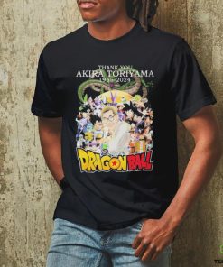 Official Official Thank You Akira Toriyama 1955 2024 Dragon Ball Z Signatures Shirt
