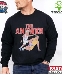 Official Official The Answer Philly 76ers Defeat Lakers shirt