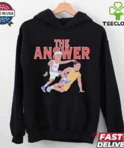 Official Official The Answer Philly 76ers Defeat Lakers shirt 1 Official Official The Answer Philly 76ers Defeat Lakers shirt