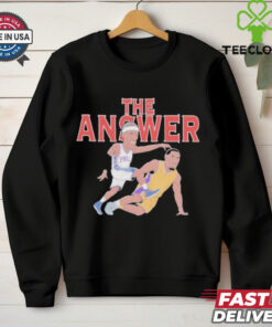 Official Official The Answer Philly 76ers Defeat Lakers shirt 3 Official Official The Answer Philly 76ers Defeat Lakers shirt