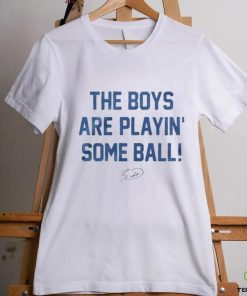 Official Official The Boys Are Playin’ Some Ball Women’s Ringer Shirt 1 Official Official The Boys Are Playin’ Some Ball Women’s Ringer Shirt