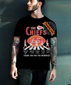 Official Official The Chiefs Abbey Road Thank You For The Memories Signatures Shirt