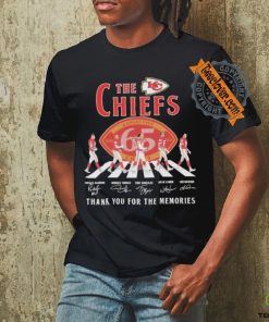 Official Official The Chiefs Abbey Road Thank You For The Memories Signatures Shirt