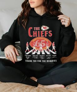 Official Official The Chiefs Abbey Road Thank You For The Memories Signatures Shirt