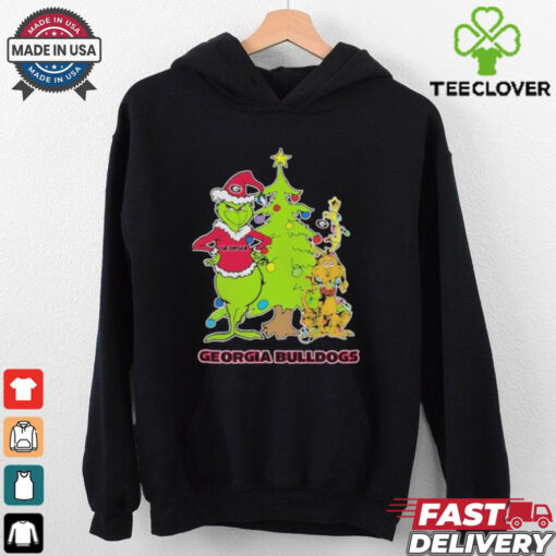 Official Official The Grinch And Max Georgia Bulldogs Christmas Shirt