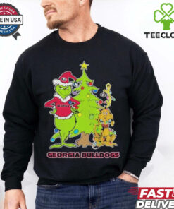 Official Official The Grinch And Max Georgia Bulldogs Christmas Shirt