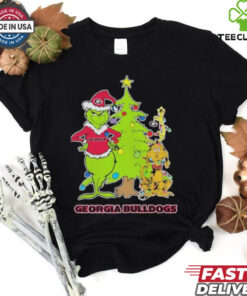 Official The Grinch And Max Georgia Bulldogs Christmas Shirt