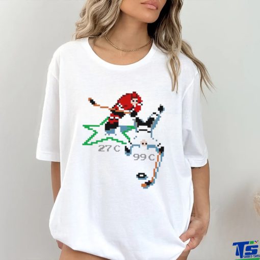 Official Official The Puck Junk Roenick And Whatnot 27 C 29 C Pixel Shirt