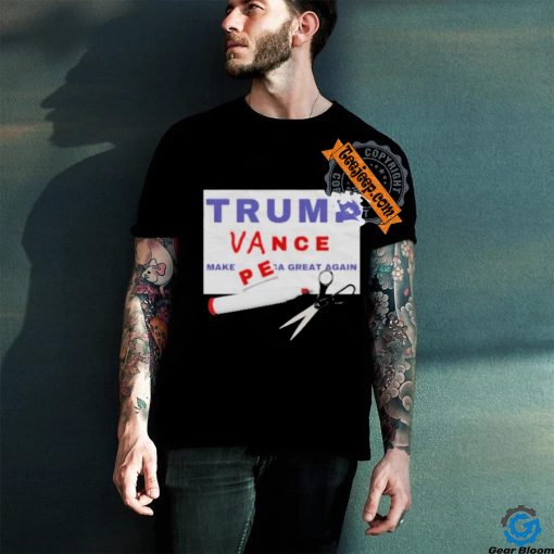 Official Official Trump Changes Pence For Vance Make America Great Again Shirt