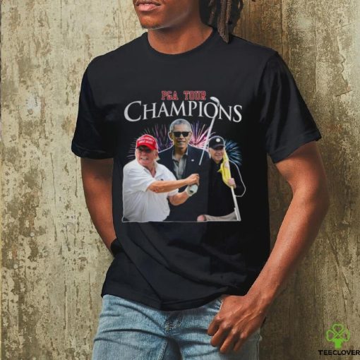 Official Official Trump Obama and Biden PGA Tour Champions Shirt