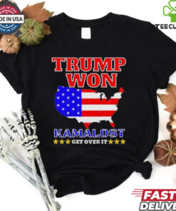 Official Official Trump won, Kamalost Get Over It T Shirt