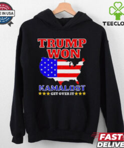 Official Official Trump won, Kamalost Get Over It T Shirt 3 Official Official Trump won, Kamalost Get Over It T Shirt
