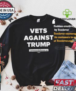 Official Official Vets Against Trump Commondefense.Us Shirt