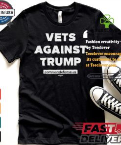 Official Official Vets Against Trump Commondefense.Us Shirt