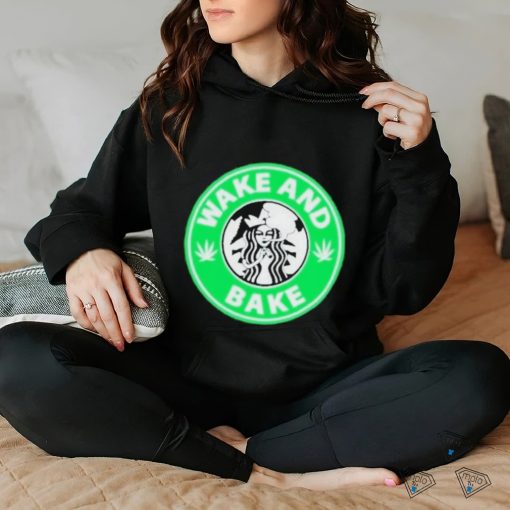 Official Official Wake And Bake Starbucks Weed T Shirt