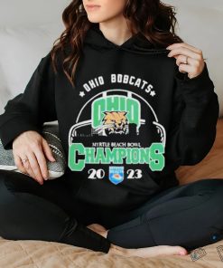 Official Ohio Bobcats Are The Myrtle Beach Bowl 2023 Champions T Shirt