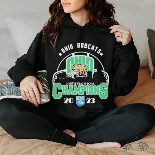 Official Ohio Bobcats Are The Myrtle Beach Bowl 2023 Champions T Shirt