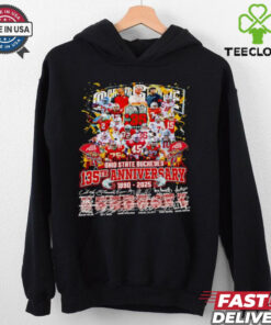 Official Ohio State Buckeyes 135th Anniversary 1890 2025 signatures shirt