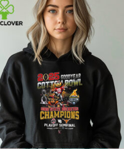 Official Ohio State Buckeyes Beat Texas Longhorns 2025 Goodyear Champions Playoff Semifinal Shirt
