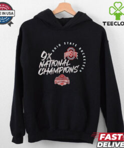 Official Ohio State Buckeyes College Football 9X National Champions 2024 Win Notre Dame Fighting Irish t shirt
