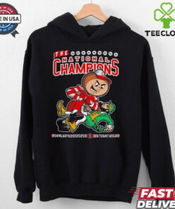 Official Ohio State Buckeyes College Football Playoff NCAA Notre Dame Fighting Irish The National Champions 2025 Mascot T shirts