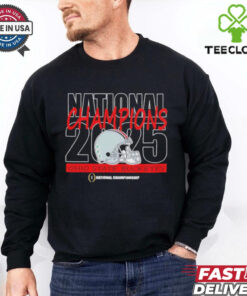 Official Ohio State Buckeyes Football Team 2025 College Football Playoff National Champions Helmet Vintage T Shirt