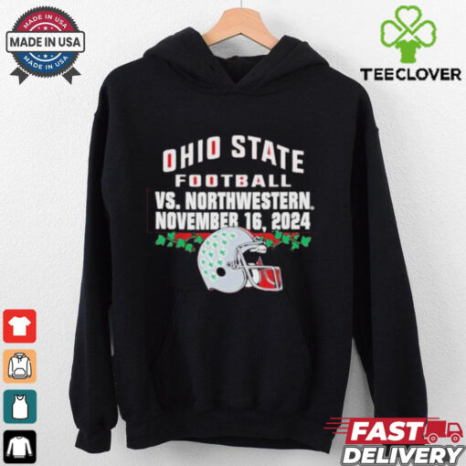 Official Ohio State Buckeyes Football Vs Northwestern Wildcats November 16 2024 shirt