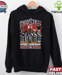 Official Ohio State Buckeyes Paul Brown Woody Hayes Jim Tressel Urban Meyer And Ryan Day National Championship Signatures Coach T shirts