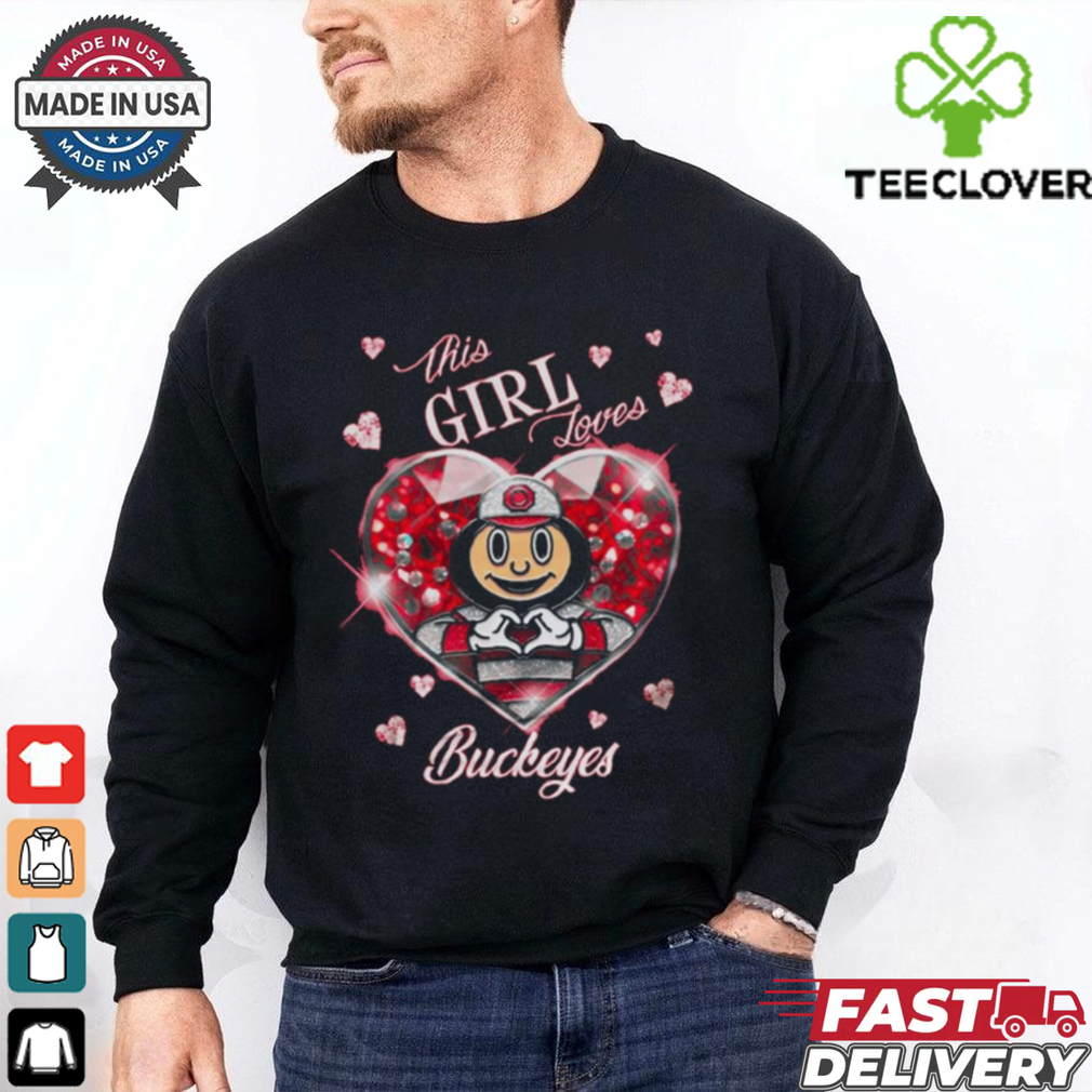 Official Ohio State Buckeyes This Girl Loves Buckeyes True Love 2025 Shirt Official Ohio State Buckeyes This Girl Loves Buckeyes True Love 2025 Shirt