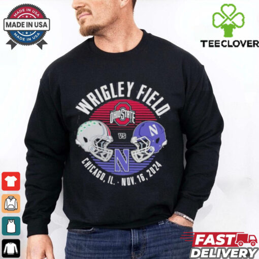 Official Ohio State Buckeyes Vs Northwestern Wildcats Wrigley Field Chicago IL Nov 16 2024 shirt