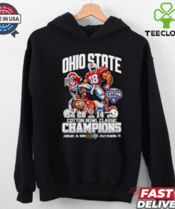 Official Ohio State Cotton Bowl Champions mascot shirt