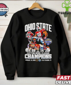Official Ohio State Cotton Bowl Champions mascot shirt