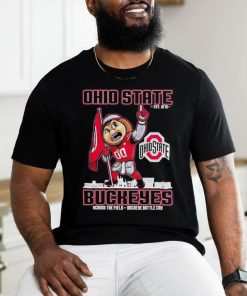 Official Ohio State Est 1870 Buckeyes Across The Field Buckeye Battle Cry Shirt