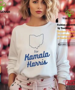 Official Ohio for Kamala Harris map T shirt